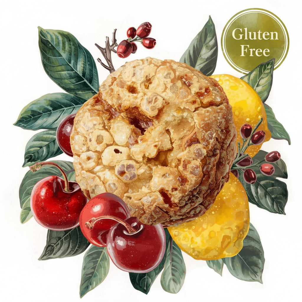Cherry & Lemon Scone Gluten Free