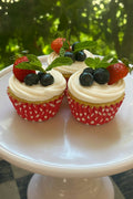 Americana Cupcake Dozen